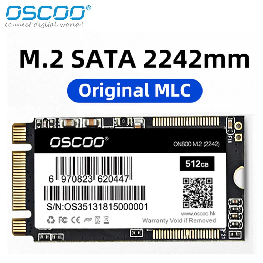 

OSCOO M2 SSD 2242 120GB 240GB 500GB HDD NGFF M.2 SATA 1TB 2TB Hard Drive for Laptop Jumper 3 Pro Prestigio 133