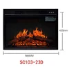 220V Home Electric Fireplace Decoration  Simulation Flame Heating Electric Fireplace 3d Flame Fake  Heater 3