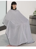 Silicone Collar Haircut Cape Cloth Cutting Hair Pattern Salon Barber Cape Hairdressing Hairdresser Apron Wrap Gown Barber Apron 1