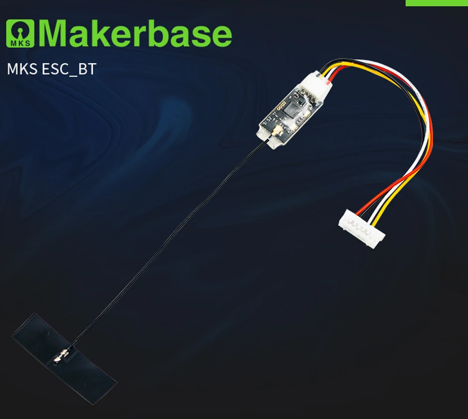 Makerbase Drahtloses Bluetooth-Modul 2,4G für Elektro-Skateboard Basierend auf dem nrf51_vesc-Projekt – Detail 1