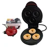 Electric Donut Machine Non-Stick Coated Kitchen Donut Maker Kid's Snacks Desserts Breakfast Mini 3 Donut Maker EU Plug 3