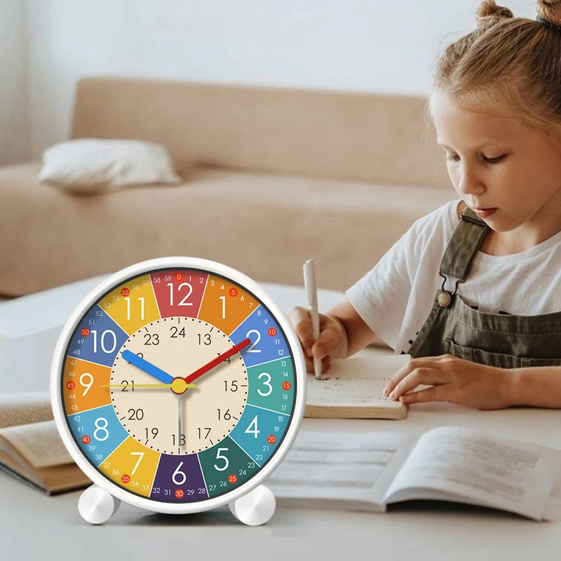 Sveglia educativa per bambini Orologio didattico da tavolo