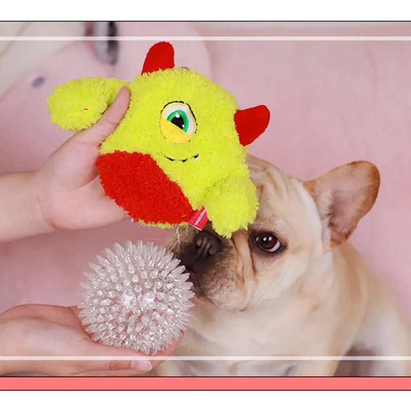 Interactive Dog Balls, Dog Toys for Boredom and Stimulating, Dog Toys for  Aggressive Chewers, Safer for Dog's Mouths - AliExpress