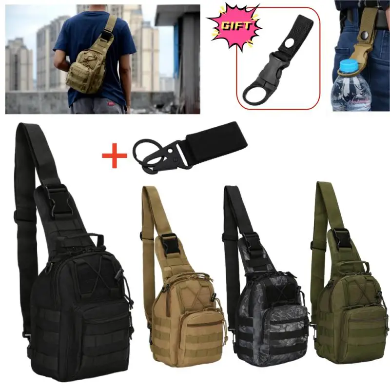 

Нагрудная сумка для мужчин и женщин, Военная Тактическая Спортивная дорожная сумочка на ремне, оборудование для пешего туризма и кемпинга