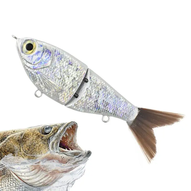 Unpainted Blanks Fishing Lures Need To Make Your Own Lure Bait Two-section Fishing Hard Bait ABS simulate Bait For Sea Fishing