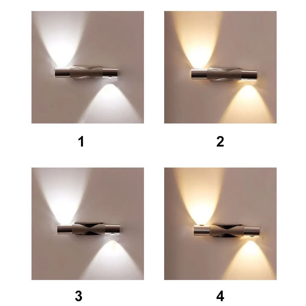 LED 벽 조명 침대 램프, AC85 265V, 호텔 화장실, 욕실, 침실 벽 램프, 6W