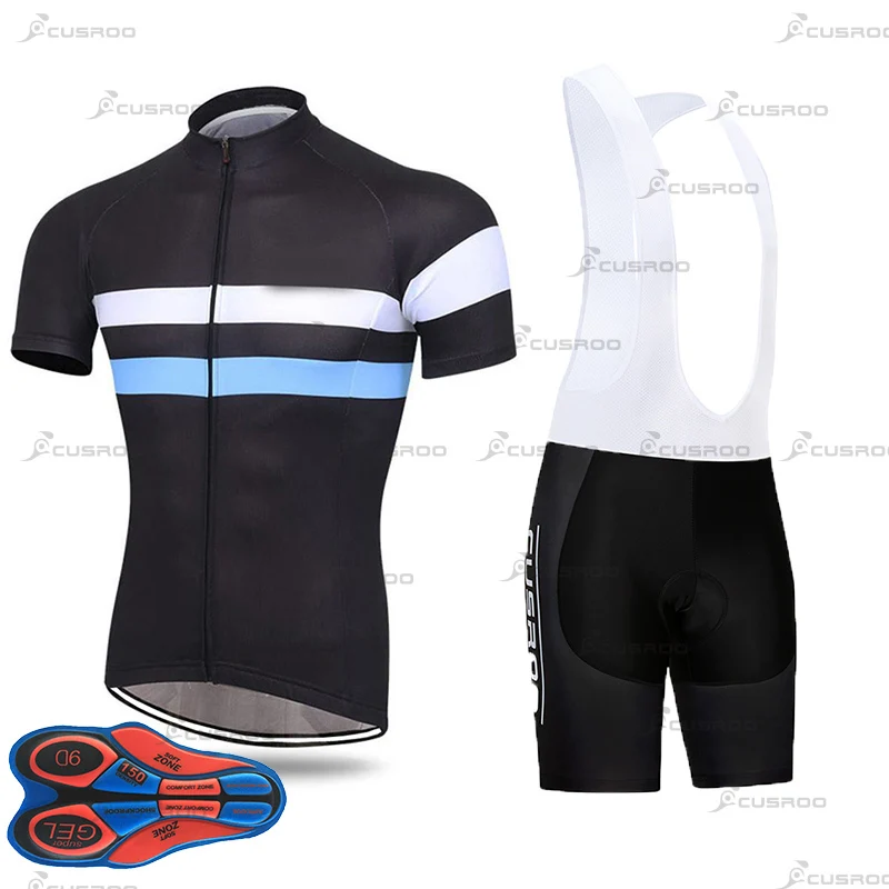 2022 Pro Team Cycling Jersey Bike Short Sets MTB Ropa Ciclismo Wear Mens Maillot Culotte 9D Gel Pad Uniform |
