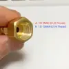 High Pressure Wash Sewer Drain Cleaning Nozzle Spring Head G1/4 G1/8 Adaptor For Opening Clogging of Sewage 2