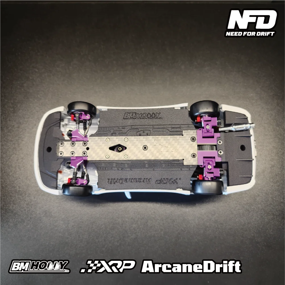 2.4G Remote Control Racing Car 1/24 Scale Simulation RTR RC Rwd Drift Chassis NFD-S15 2WD Without Battery 5