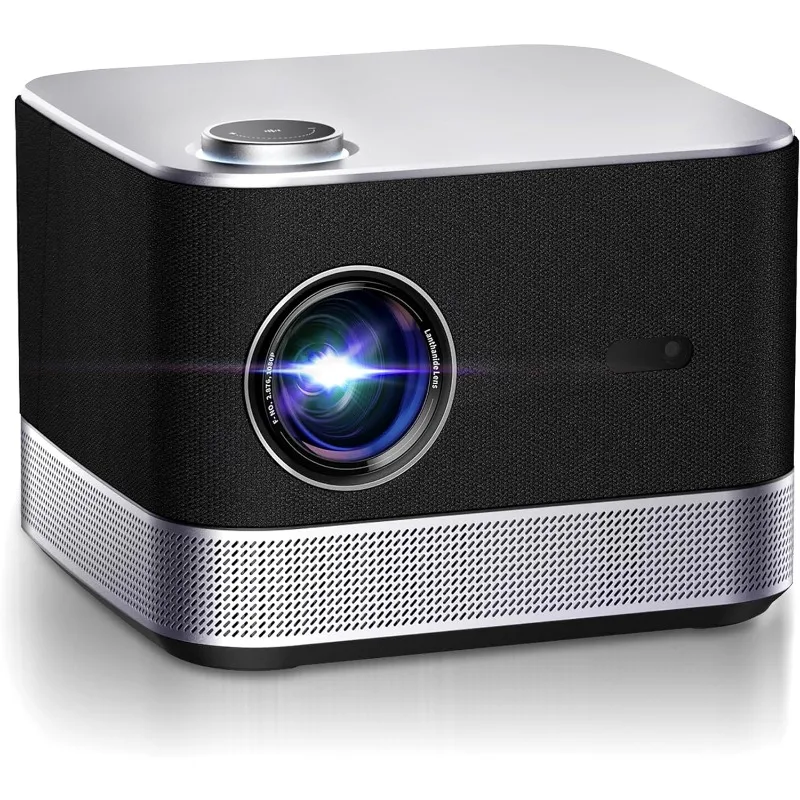 

All-ln-One Projector 4K Supported, BOOM 3 Smart Projector with WiFi and Bluetooth, 3D Stereo Sound & 36W Speakers, AI Auto Focus