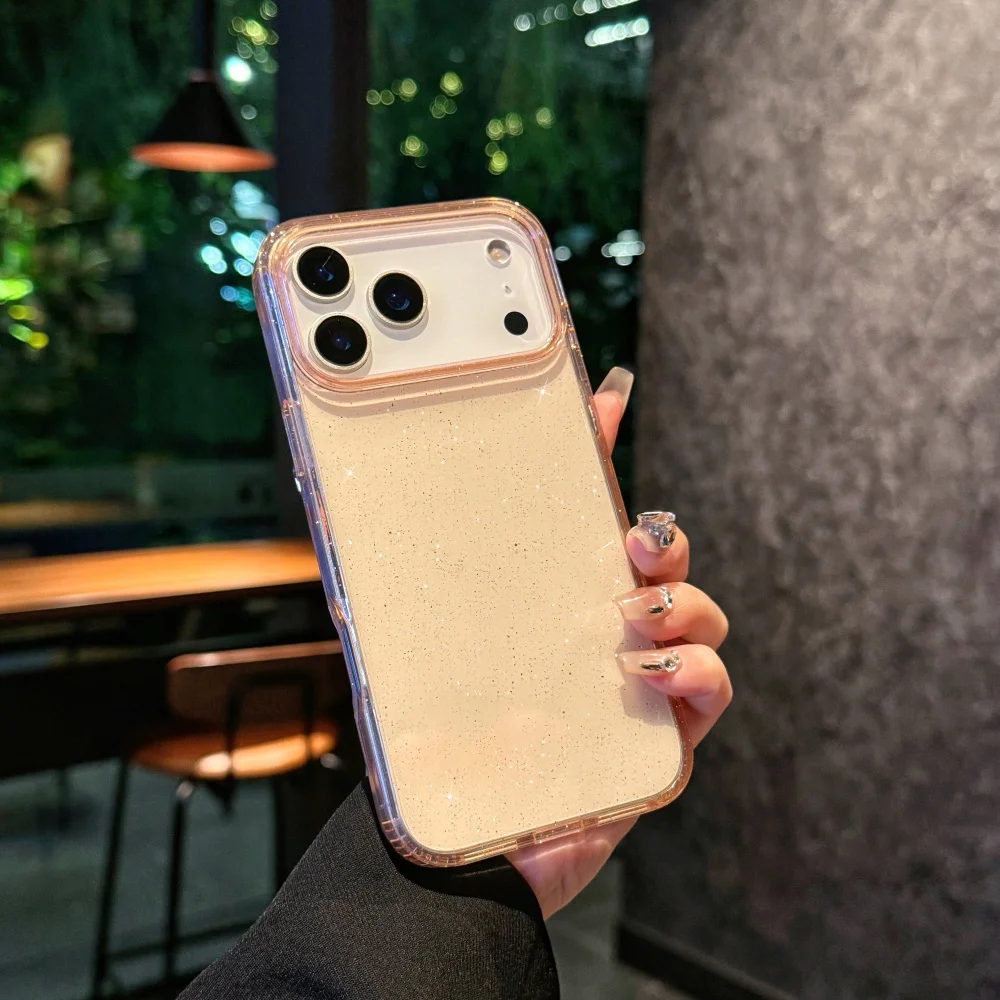 غطاء حماية لامع شفاف. شفاف أسود/أرجواني شفاف لهاتف...