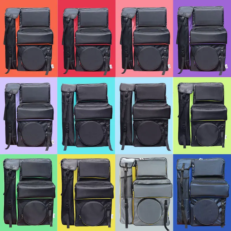 4K Multi-functional Waterproof Zipper Painting Bag Shoulder Thickening Large-capacity Art Student Special Painting Tool Bag