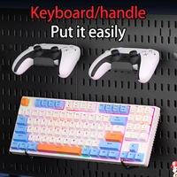 Desktop Standing Pegboard For Home And Office Use. Freely Combinable Accessories For Organizing Stationery. 3
