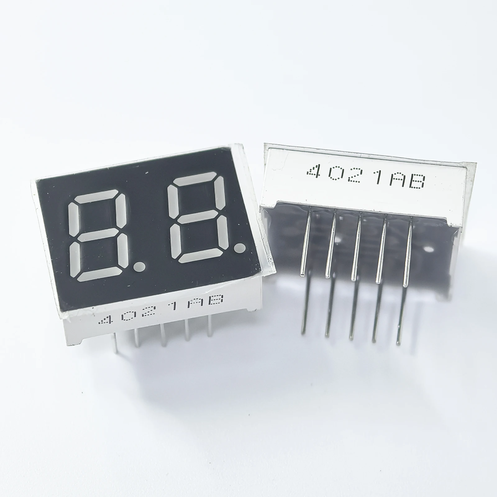 Led Digital Tube Display 5PCS x 0.4 inches Blue White Jade Green Red 2 Digital Tube 4201AB 4201BB 4201BW 4201AW 4201AS 4201BS LED Display Module
