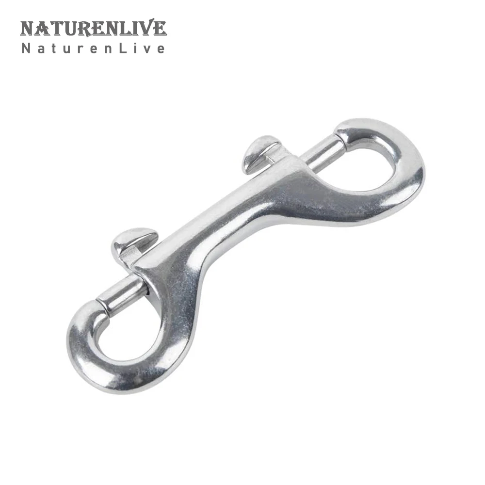 Double Ended Bolt Snap Hooks Heavy Duty 316 Stainless Steel Trigger Snaps  Marine Grade Clips for Diving Dog Leash Keychain - AliExpress