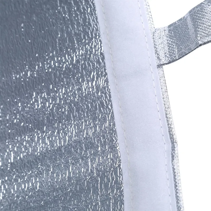 1Pc Silver Insulated Thermal Cooler Bag – Large Square Aluminum Foil Lunch Tote for Cak... - SKU ITCB1619 - UGI Packaging