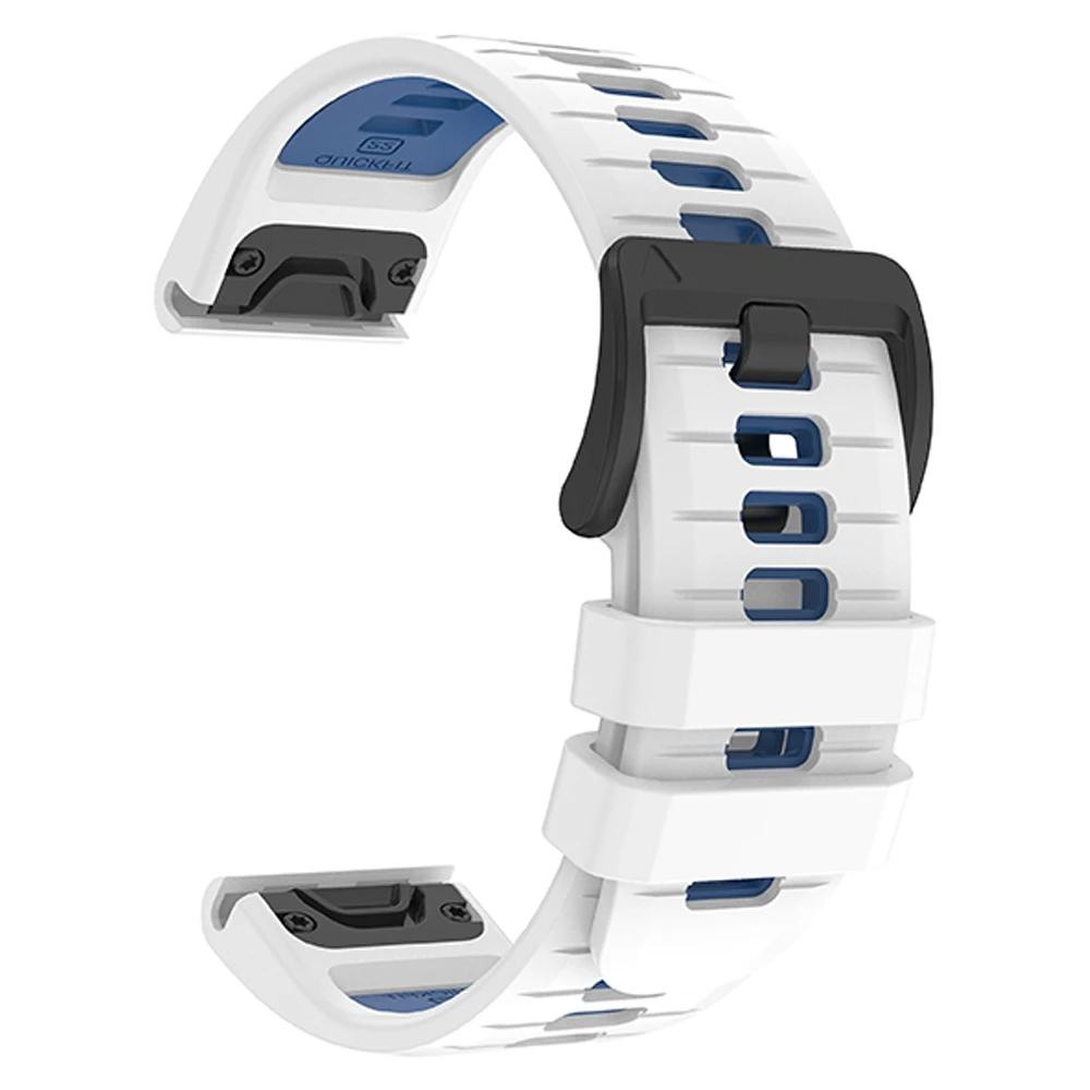 Durable QuickFit Silicone Watch Strap - 26mm/22mm