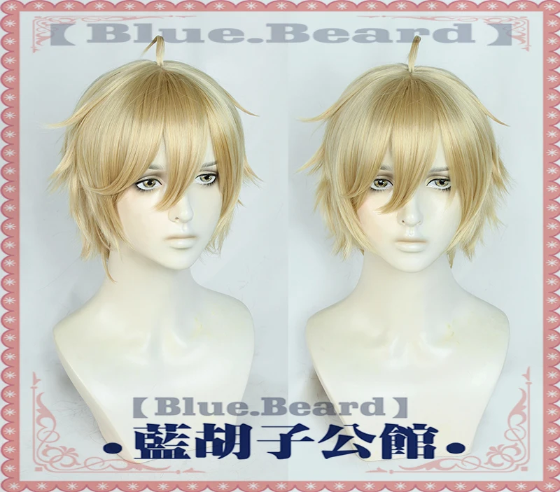 

Mashiro Tomoya Ensemble Stars Anime Cosplay Blonde short hair full wig