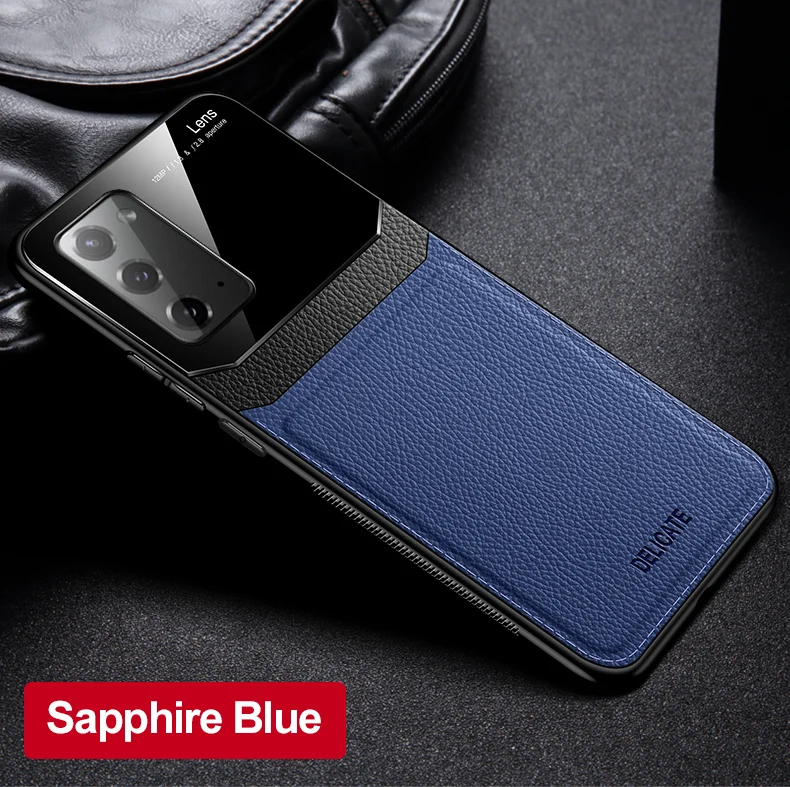 Note 20 Ultra Cover DECLAREYAO Coque fine en silicone rigide en plexiglas souple pour Samsung Galaxy Note 20 10 Plus Lite 9 8_voghion.com