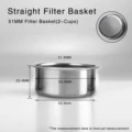 51MM 2-cup Straight
