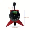 Pipe Center Finder with Adjustable Dial Bubble Protractor Essential for Pipefitters Welders to Measure Pipe Diameter 3