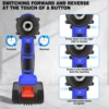 21V Cordless Power Drill,Handheld Screwdriver Drill Set with 25+1 Torque Setting,1.5AH Li-ion Battery&Fast Charger,2-Gear Drill 6