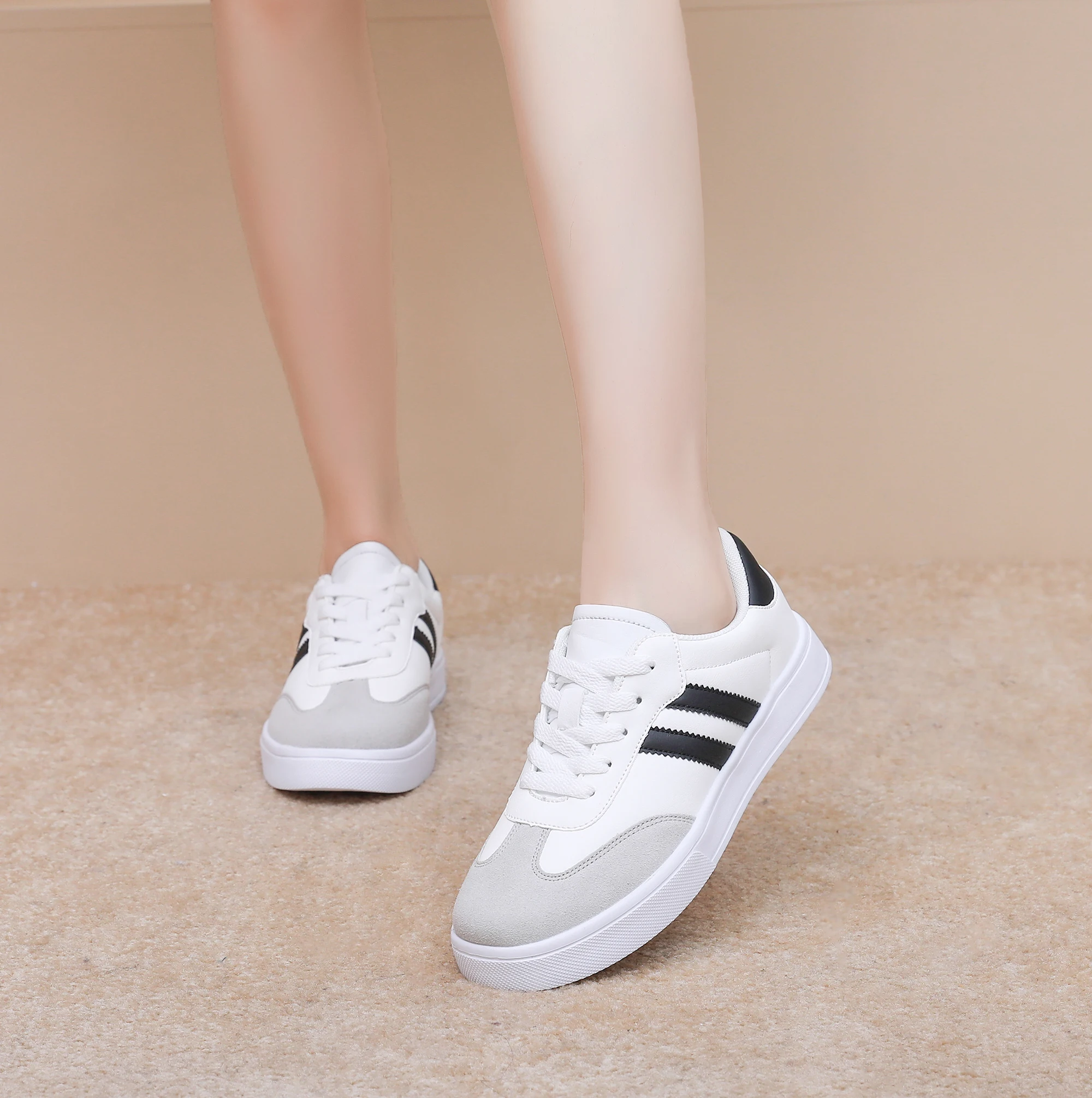 Male Female Style Sneakers 2024 Trend Casual Shoe Italian Breathable Leisure Male Sneakers Non-slip Footwear Vulcanized Shoes 4