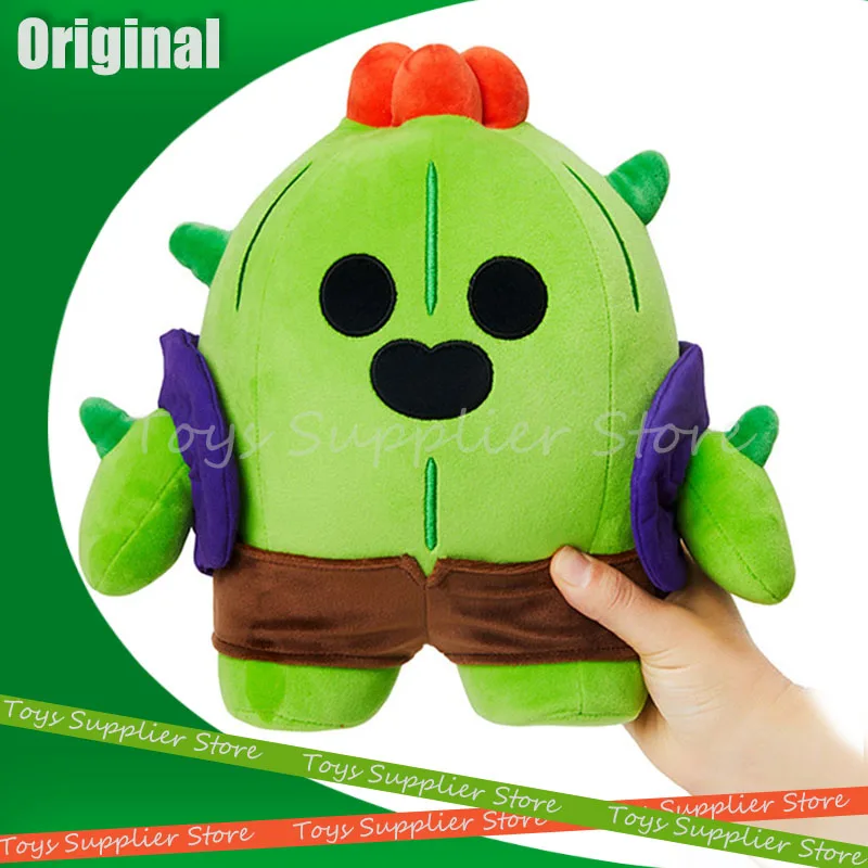 Brawl Stars Gioco Peluche Roba Spike Leon Cotone Peluche Bambole Personaggi Figura Gioco Periferiche Bambola Giocattolo Per Bambini Regali