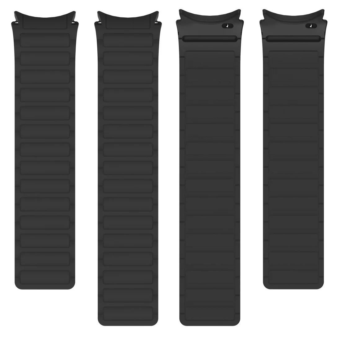 Sleek Silicone Magnetic Wristband Bracelet