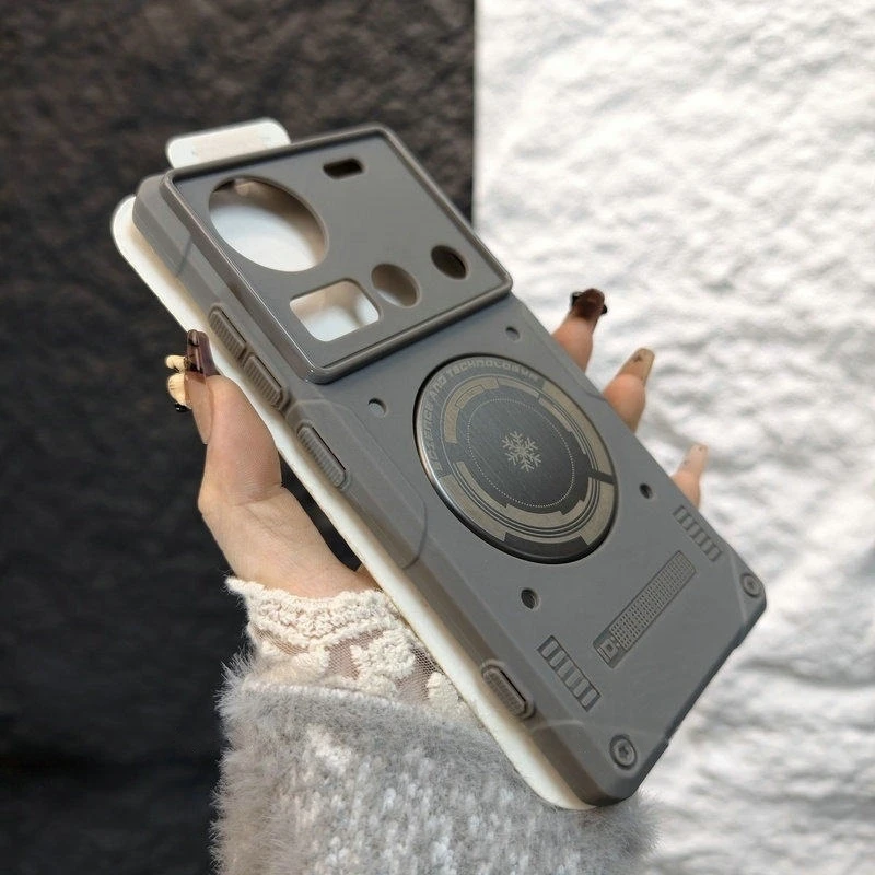 MagSafe Protective Cooling Phone Case with Soft TPU Edges