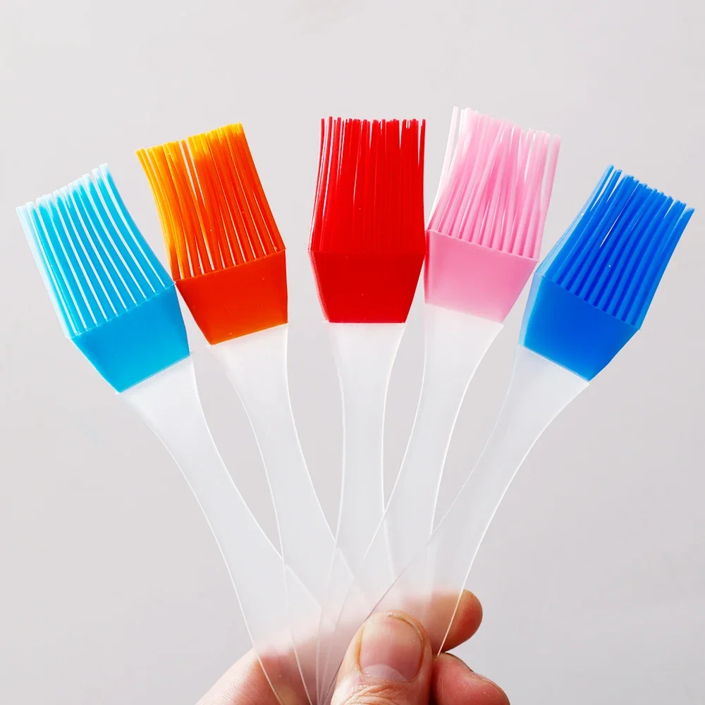 5/1PCS Silicone Oil Brush Basting Brush DIY Cake Bread Butter Baking Brushes Kitchen Cooking Barbecue Accessories BBQ Tools