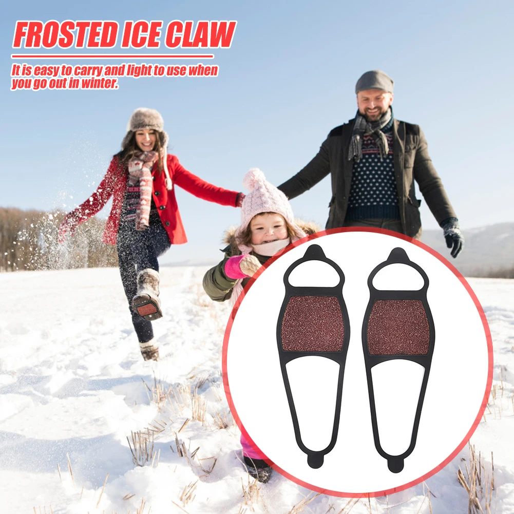 Ice Cleats Traction Snow Grips for Boot Shoes for Hiking Mountain Climbing