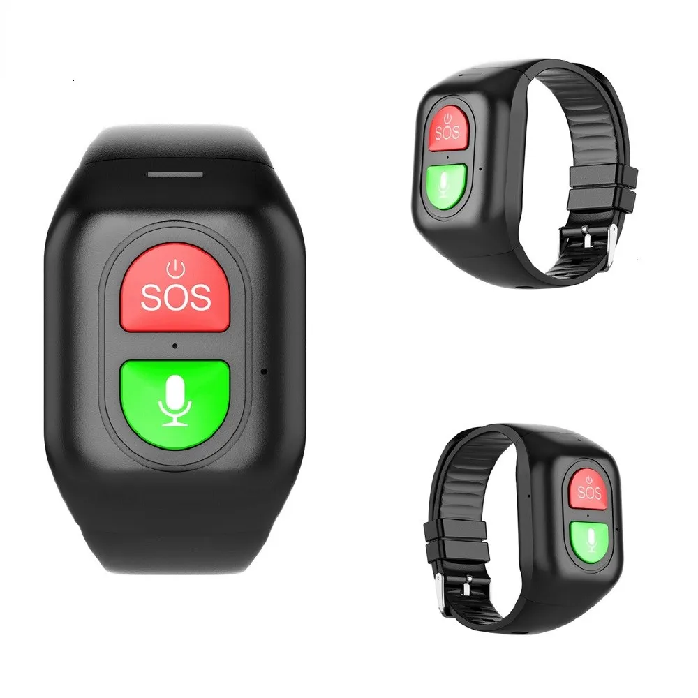 Fall Detection Sos Gps Track Lbs 4G Smartwatch Anti Verloren Ouderen