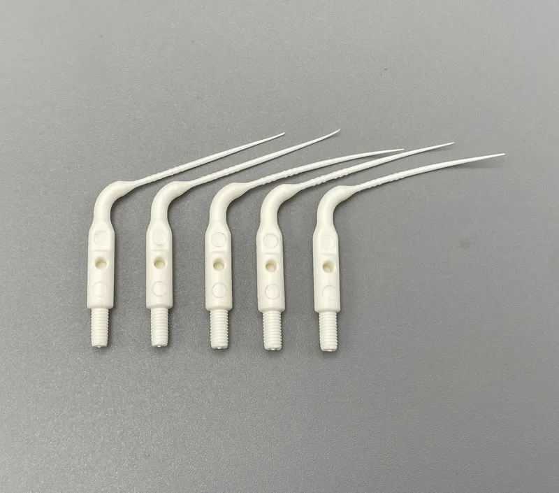 5pcs Dental Endo Irrigation Sonic Tips For NSK KAVO Air Scaler Handpiece (Eddy Type)