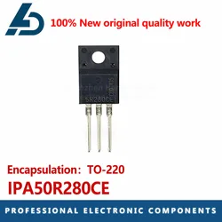 10PCS/Lot IPA50R280CE 5R280CE OR TO-220F 13.8A 600V N-Ch MOSFET