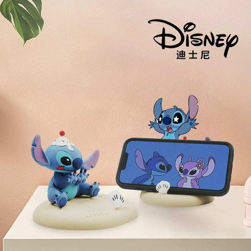

Disney Лило и Ститч, держатель, милое украшение для мебели, кукла, ангел, аниме фигурка, ПВХ игрушка, мультяшный автомобиль, украшение, подарок