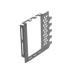Vertical Graphics Card Holder Bracket with Metal Support - A (Black)
