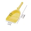 Cat Litter Scoop, Premium Cat Litter Shovel Poop Scooper with Fine Holes, Easy-to-Clean Durable Pet Cleaning Tool, 6