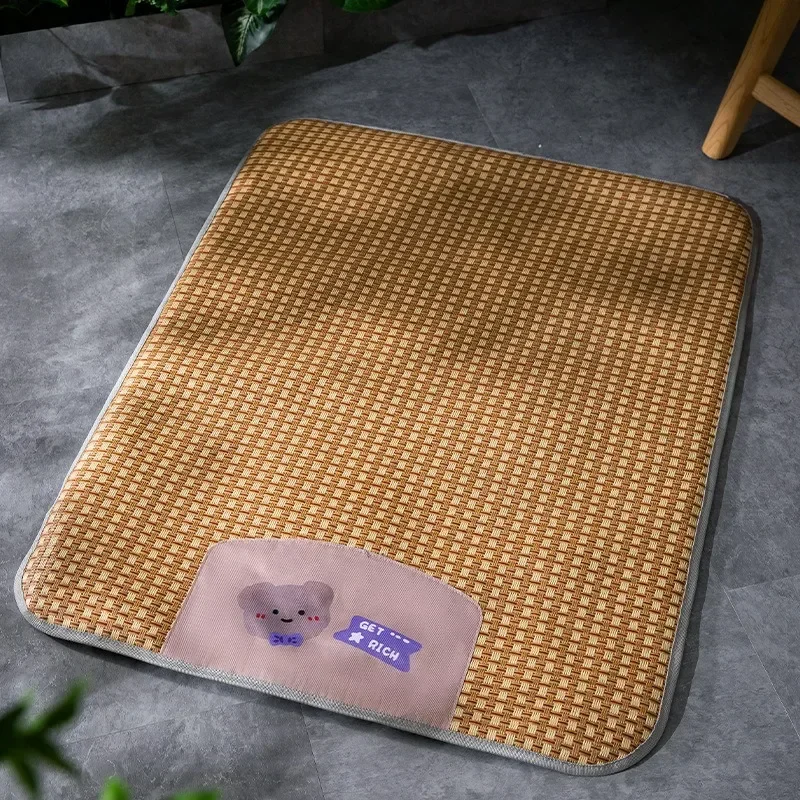 Pet Spring Summer Cool Mat Seasonal Mat Universal Type Dog Nest Cat Supplies Breathable Moisture-proof Cool But Not Cold