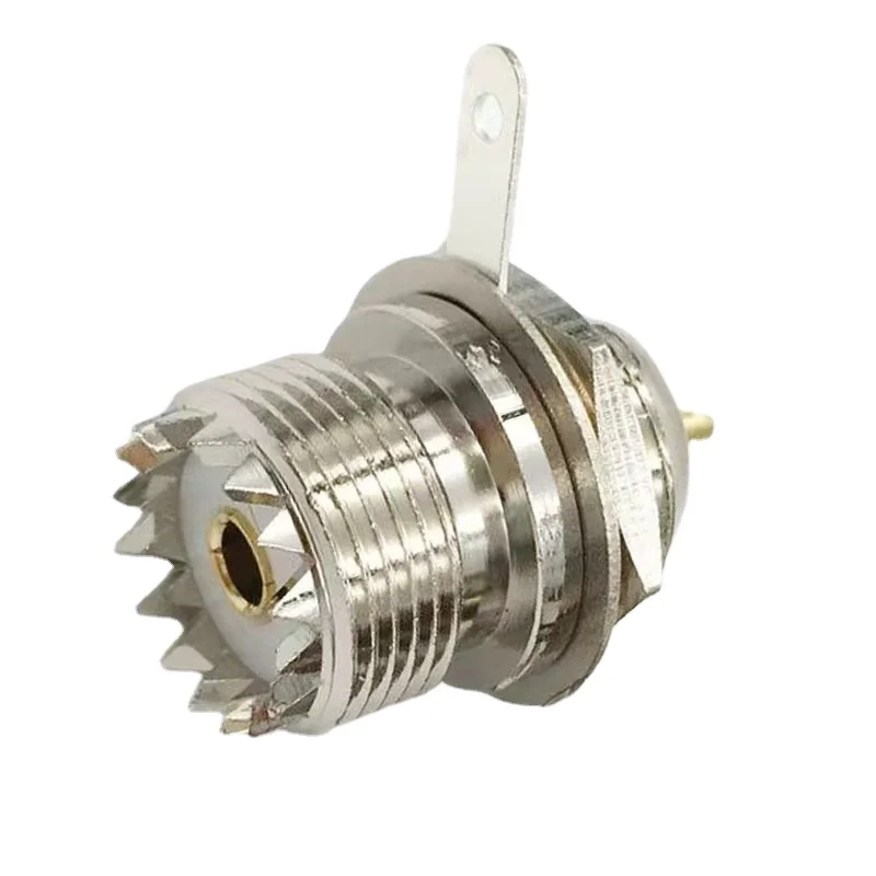 coaxial latao bullhead com porca so239 uhf sl16 so 239 05