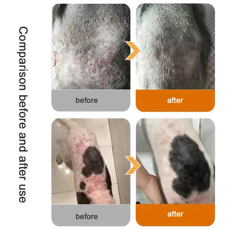 

Pet skin disease dandruff pimple itching mite hair removal topical ringworm mite spray 100ml cat ringworm dog