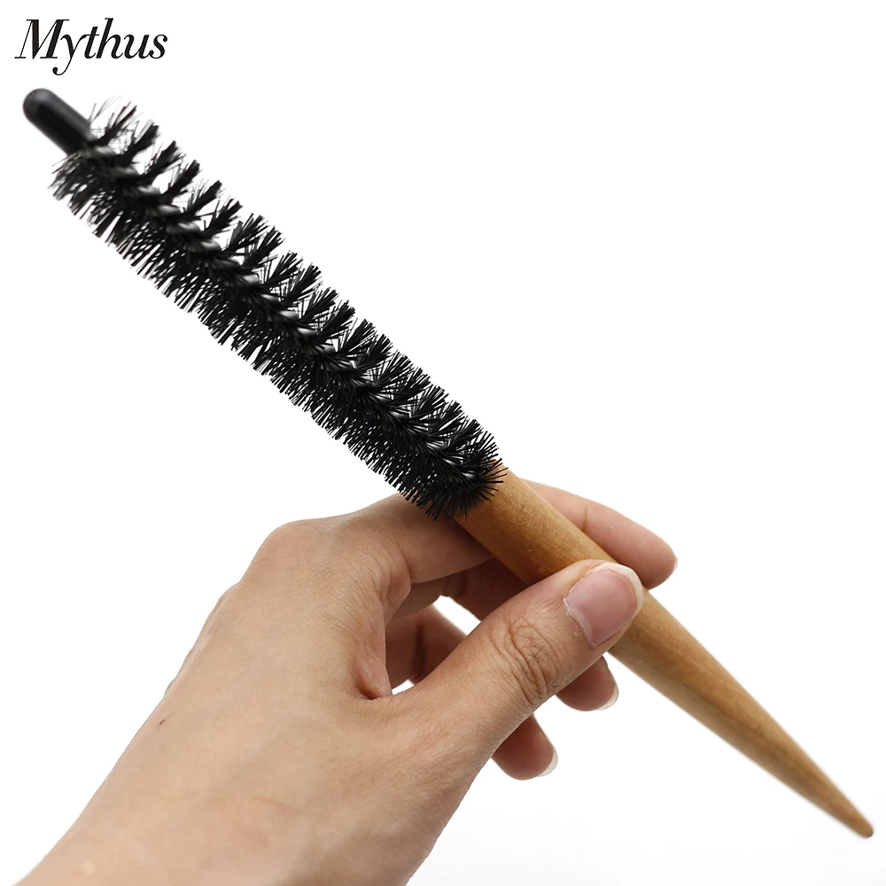Mythus 16mm 20mm Small Hair Round Brush Short Hair Styling Comb Salon Hair  Curling Brush Hair Makeup Comb For Hairdrerssing Tool