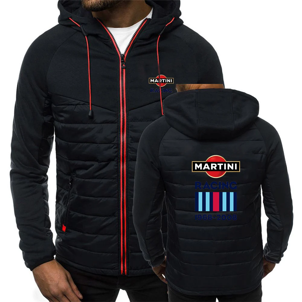 Cotton Padded Hooded Jacket For Men Autumn Winter