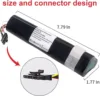 Original 14.4V 12800mAh Li ion Replacement Battery For Neato Botvac D3 D4 D5 D6 D7 945-0225/205-0011 Sweeping Robot 2