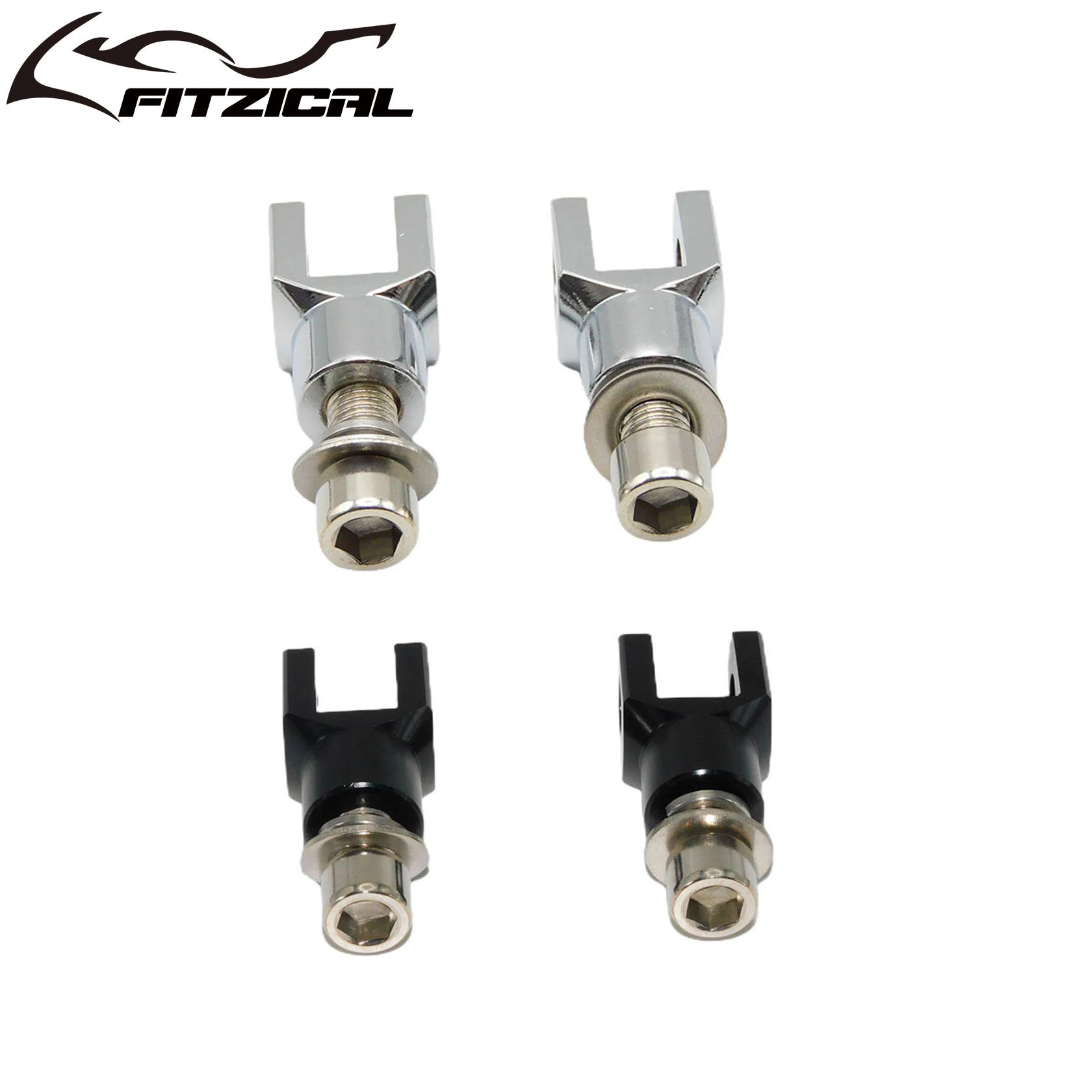 

Universal Motorcycle 29MM Foot Pegs Support Mount Footrests Clevis Hardware Kits For Harley Dyna Low Rider Sport Glide Softail