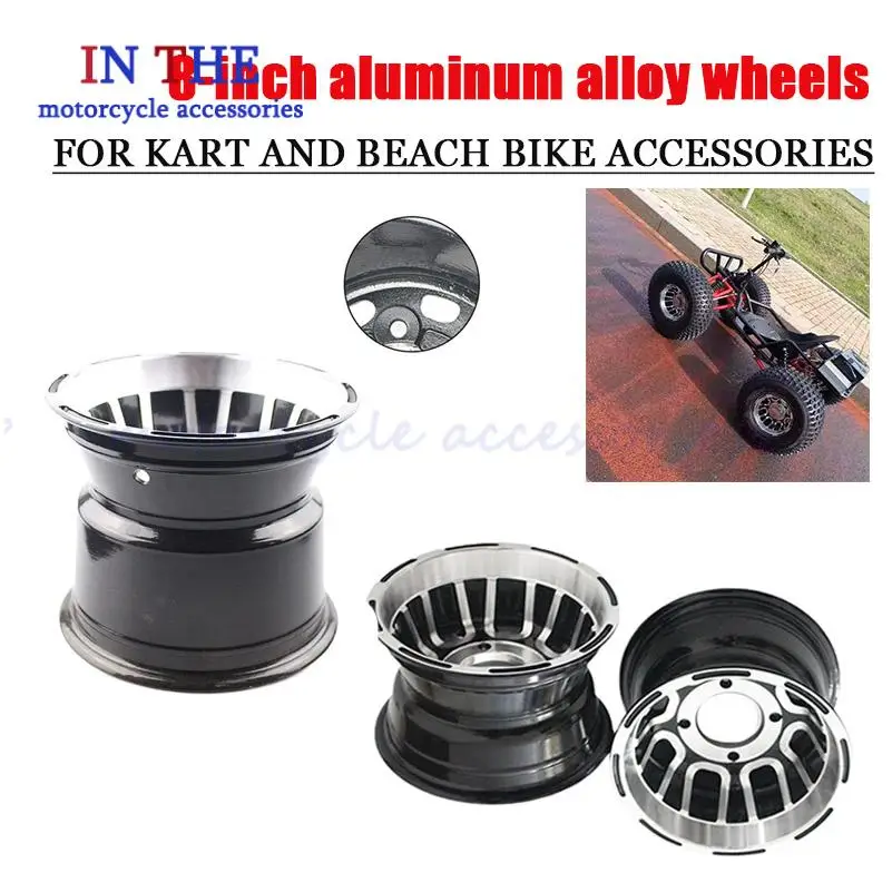 Buje Rueda Trasera ATV 18x9 50 8 - Aleación De Aluminio, 4 Agujeros Para Pernos M8, Para Quads Y Karts