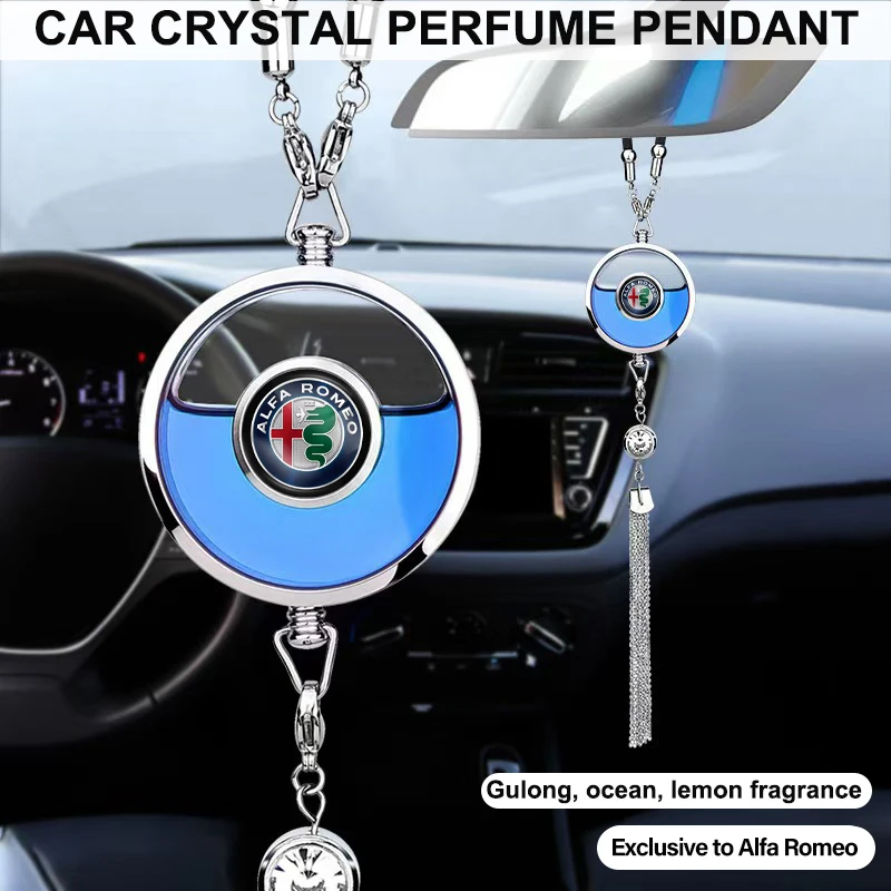 Luxury Car Logo Perfume Pendant Air Freshener