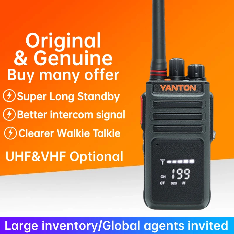 5W Professional 2 Way Radio Transceiver T-800 walkie talkie IP67 waterproof