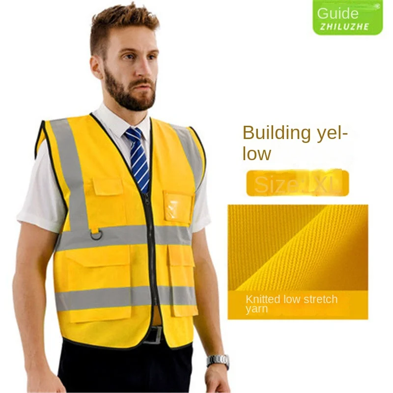 Reflective Vest, Reflective Safety Vest, Labor Insurance, Overalls, Tooling, Large Site Construction, Breathable Mesh