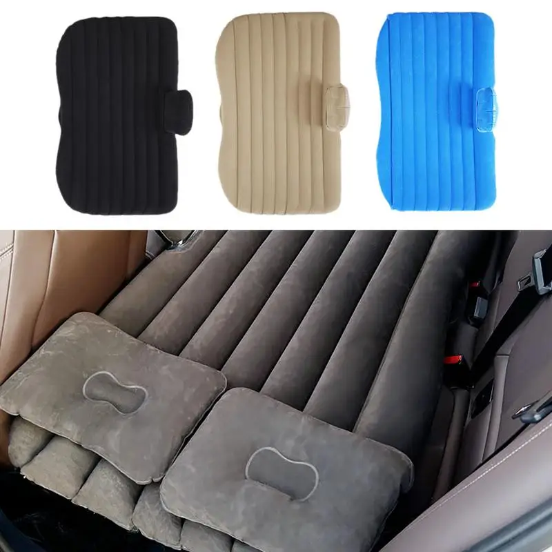 

Car Inflatable Bed Environmental Fabric Car Inflatable Bed Air Cushion Bed Car Travel Portable And Comfort SUV Car Truck Camping